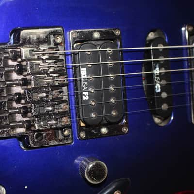 1991 Ibanez S540LTD-JB Jewel Blue w/case image 4