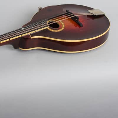 Gibson A-4 Carved Top Mandolin (1928), ser. #84006, original black hard shell case. image 7