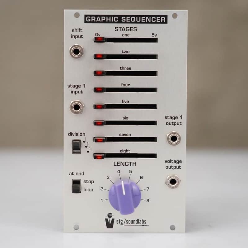 STG Soundlabs Graphic Sequencer Eurorack Module #58456 image 1