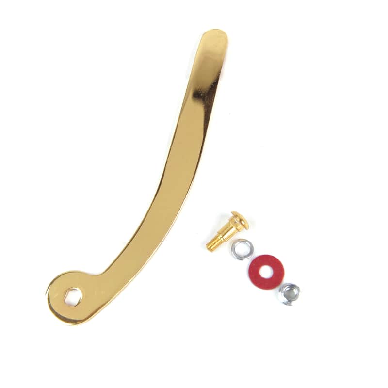 6.5" Guitar Tremolo Arm Handle Fits Bigsby Style Vibrato /w Hardware set, Gold Plated image 1