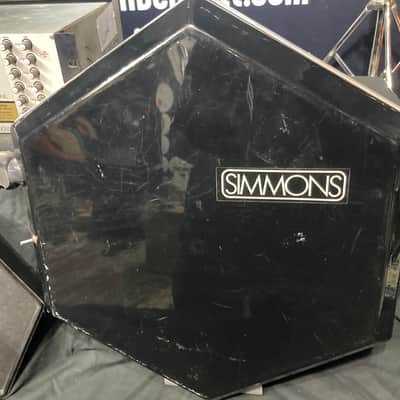 Paul “Jamo” Jamieson's Simmons 1980s SDS-V Electronic Drum System w/ Brain, Bass Drum Pad + 3 Drum Pads image 9