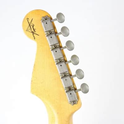 Vintage 1955 Fender Stratocaster 55' Reissue Custom Shop ~Heavy Relic~ Maple Neck USA Strat w/Original Tuners image 14