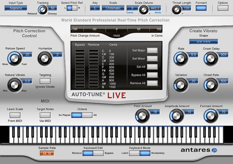 Antares Auto-Tune Live - Pitch-correction Plug-in image 1