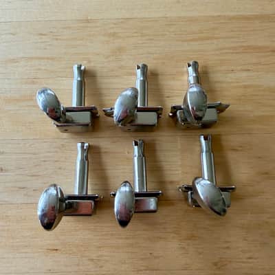 Fender MIJ Vintage-Style Stratocaster / Telecaster Tuning Heads (6) image 4