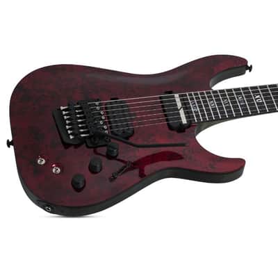 Schecter C-7 FR S Apocalypse Red Reign Electric Guitar, Red Reign image 3