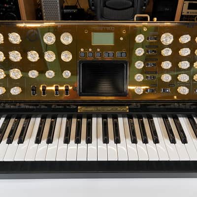 Moog Minimoog Voyager 10th Anniversary Gold Edition 44-Key Monophonic Synthesizer 2012 image 14