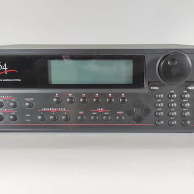 E-MU Systems E64 Rackmount 64-Voice Sampler Workstation 1996 - Black (Serviced / Warranty)