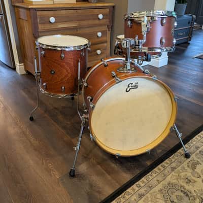 Gretsch Catalina Club 4 Piece Drumkit - Satin Walnut Glaze image 2