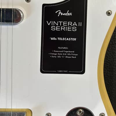Fender Limited Edition Vintera II Road Worn ‘60s Telecaster  2025 - Blonde / 7lbs. 8.1oz. #MX25095286 image 2