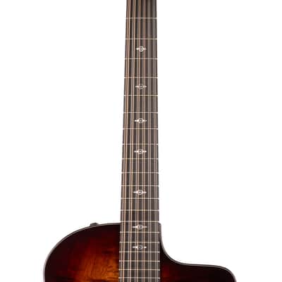 Taylor 264ce-K DLX 12-String Shaded Edgeburst (530) image 7