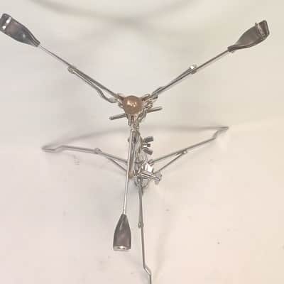 Ludwig "Hercules" #1364 Snare Drum Stand 1964 Chrome Single-Braced Legs Chicago image 10