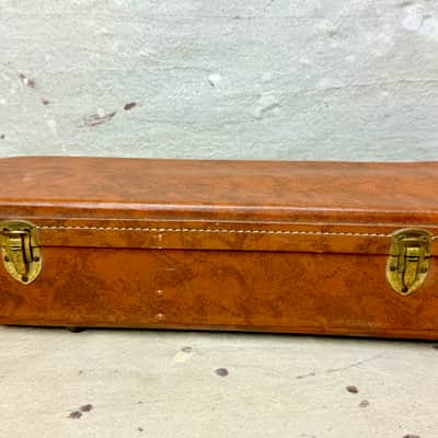 1958-1959 Gibson Logo Brown-Pink Guitar Case ES-335, 345, 355 Vintage 1950's image 7