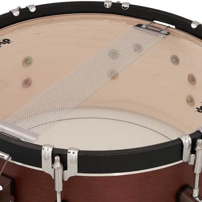 PDP by DW Concept Classic 14" Snare Drum - Blood Shell w/ Ebony Hoops image 4