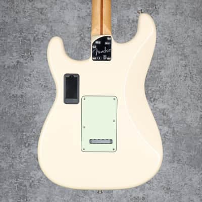 Fender Deluxe Roadhouse Stratocaster Maple Fretboard 2020 Olympic White image 5