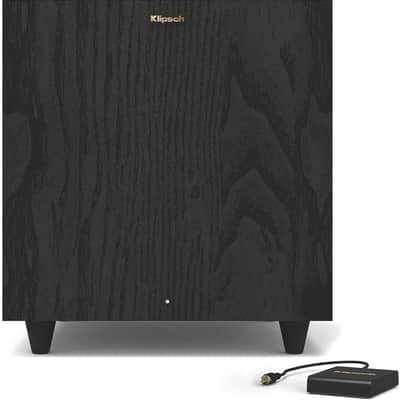 Klipsch R-80SWi 8-inch 150W Wireless Subwoofer with High Performance Driver for Deep Bass Black (RENEWED) image 3