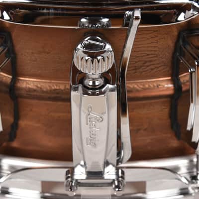 Ludwig 5x14 Raw Copper Phonic Snare Drum image 3