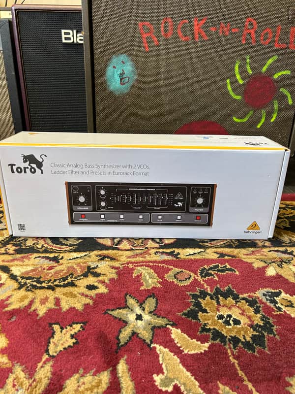 Behringer Toro Analog Bass Synthesizer 2023 - Present - Black image 1
