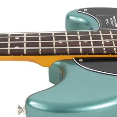 Fender American Professional Classic Mustang Bass - Faded Sherwood Green Metallic image 9