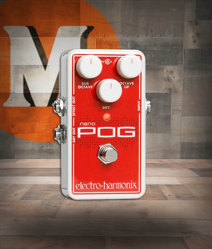 Electro-Harmonix Nano POG Polyphonic Octave Generator (NANOPOG) image 1