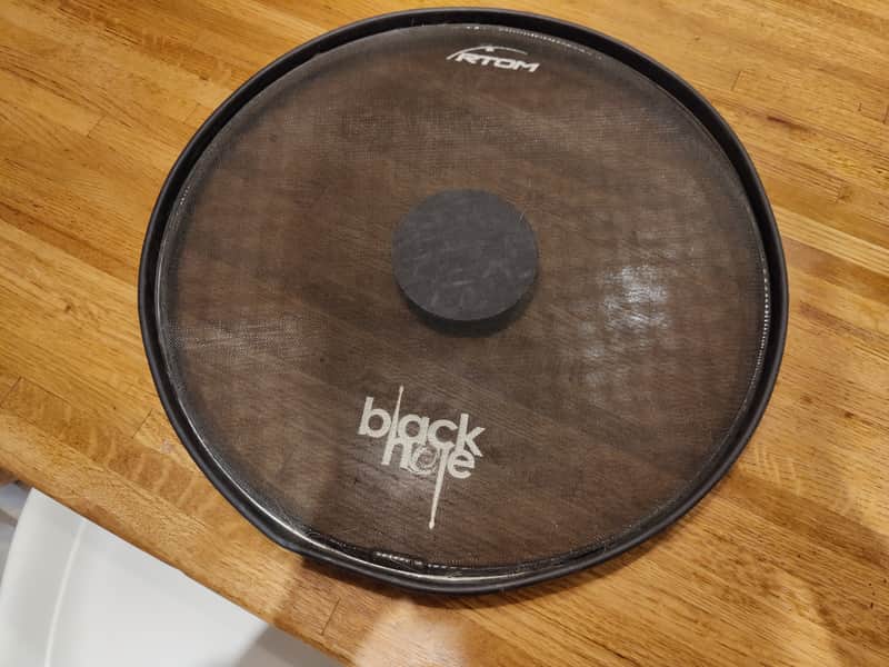 Immagine RTOM Black Hole Practice Pad - Floor Tom - 16"(Used) - 1