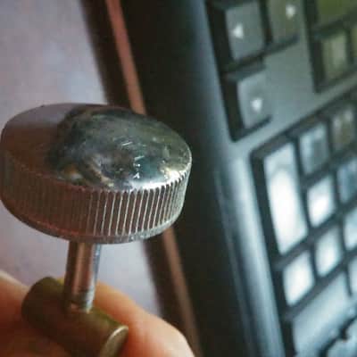 VINTAGE Slingerland Internal Damper Mute Muffler TONE CONTROL KNOB Screw W/ Brass Nut NO TARIFF image 9