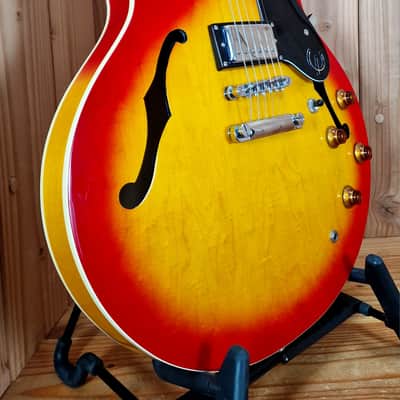 Epiphone Dot HS, Heritage Cherry Sunburst, Bj.2000 image 7