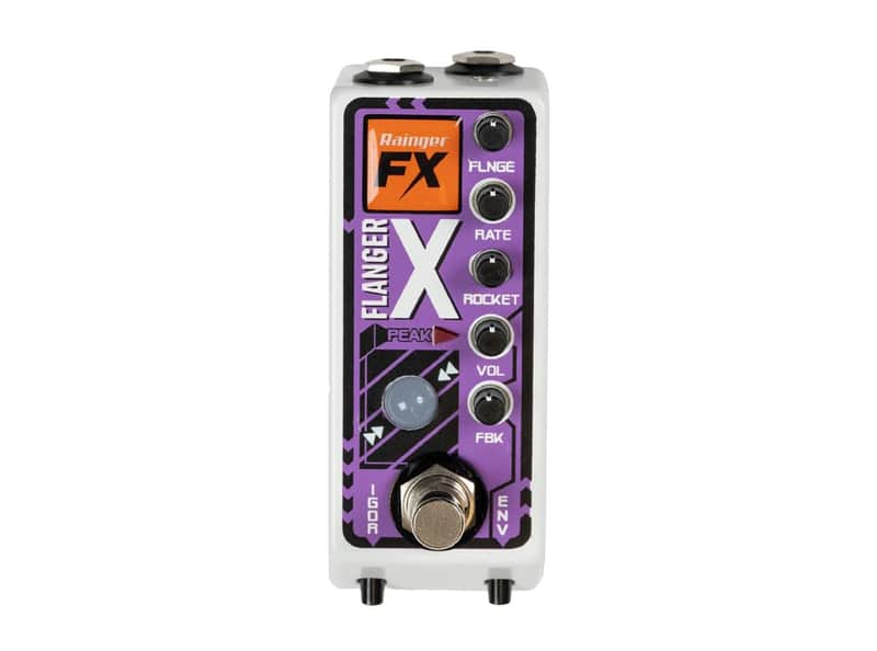 Rainger FX Flanger-X Pedal + Igor Expression Pad [DEMO] image 1