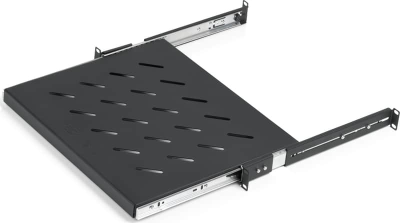Gator Frameworks Sliding Rack Shelf, 1U | Affordable Organization