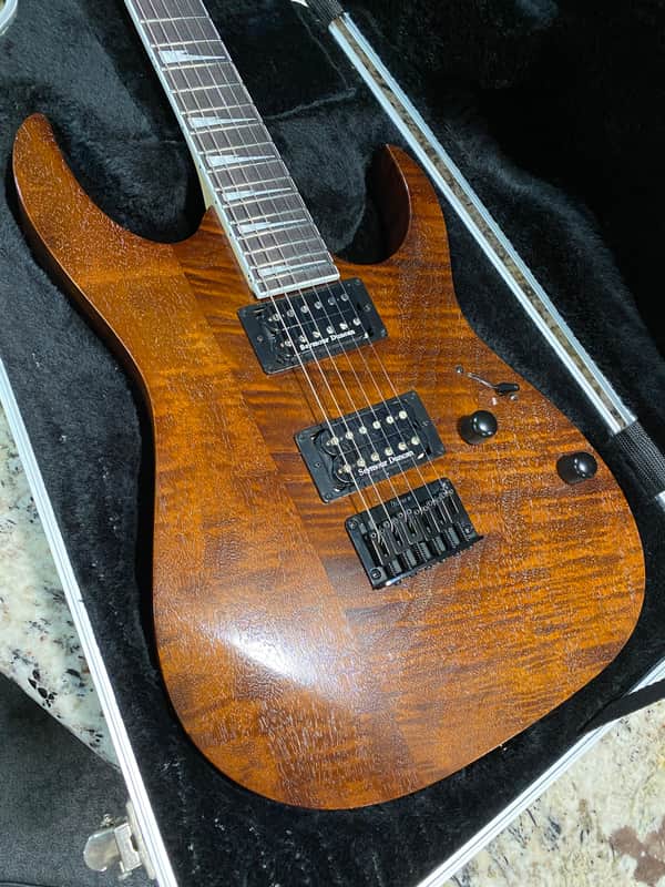 2023 Ibanez Gio GRG121DX Walnut - Figured Body image 1