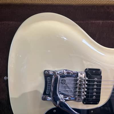 Mosrite EX-65 Excellent 65 Pearl White 1990's image 5