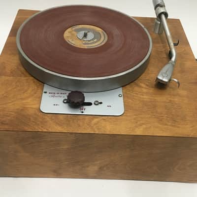 Rek O Kut Rondine Jr L 34 BUNDLE with Audax KT12 Transcription Tonearm 1950's image 13