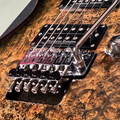 ESP Original Series Horizon FR CTM See Thru Black Burst image 6