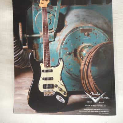 FENDER CUSTOM SHOP 2017 CUSTOM GUITAR DESIGN GUIDE CATALOG image 4