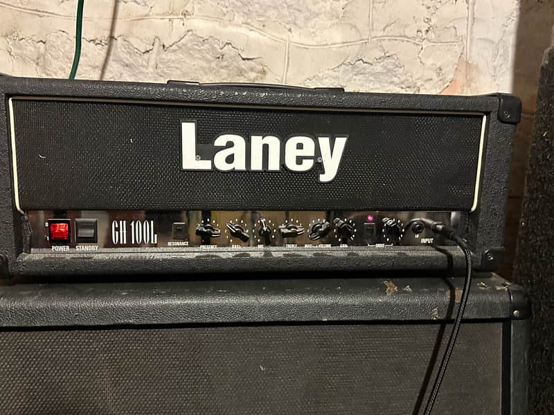 Laney GH100L Single-Channel 100-Watt Tube Guitar Amp Head | Reverb