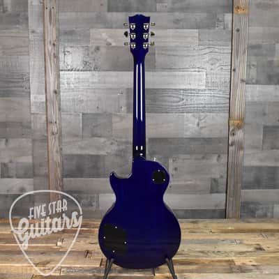 Gibson Les Paul Standard 60s Figured Top - Blueberry Burst with Hard Shell Case image 6