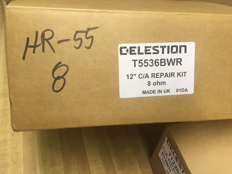 Celestion G-12-H/M Greenback Heritage Legacy 55, 8ohm drop-in Re-cone kit 2020s image 1