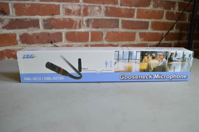 JTS GML-5212 12" Gooseneck Microphone with 2 capsules image 1