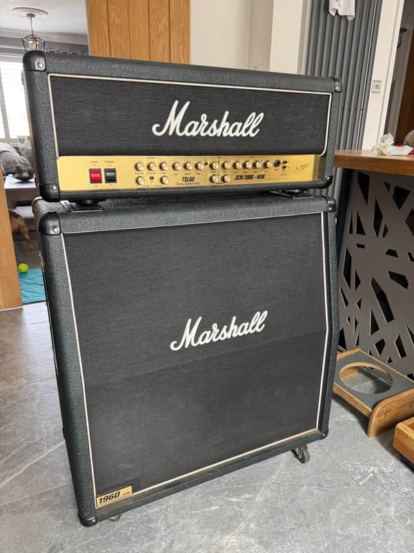 Marshall JCM 2000 TSL 60 Triple Super Lead 3-Channel 60-Watt Guitar Amp Head 2000s - Black image 1