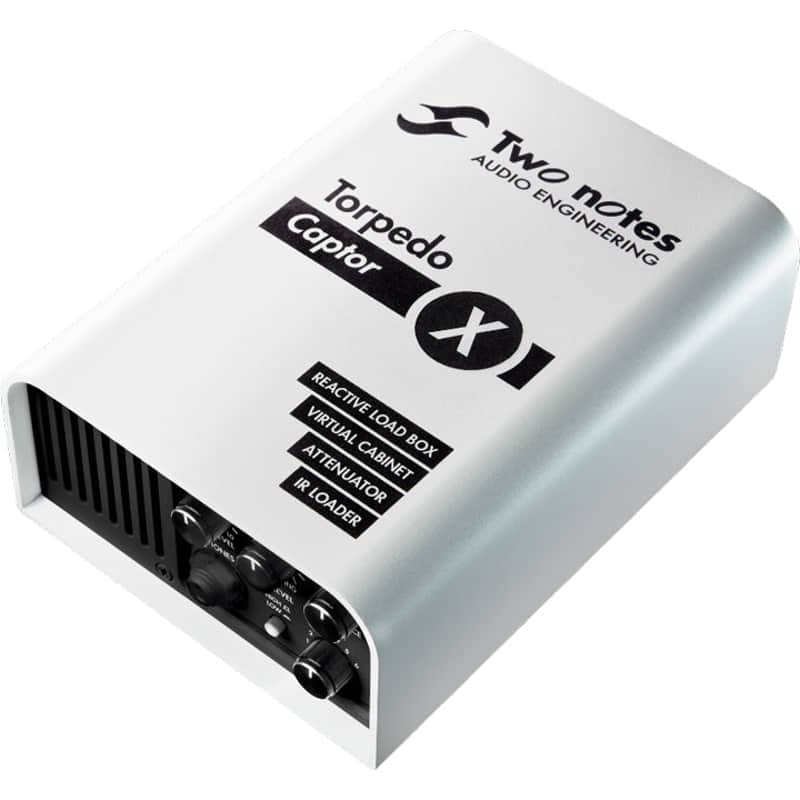 Two Notes Torpedo Captor X 8ohm Stereo Reactive Load Box / Attenuator 2020 - White image 1
