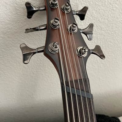 Ibanez SRC6MS-BLL Bass Workshop Multi-Scale Soundgear 2023 - Present - Black Stained Burst Low Gloss image 4