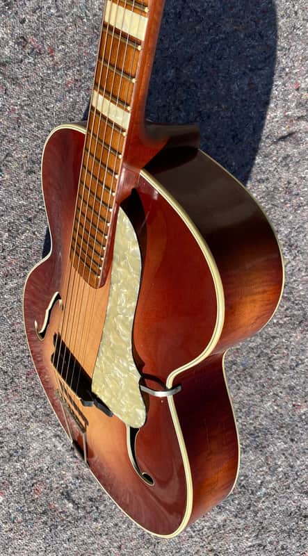 Hofner 455 Archtop 1959 - Sunburst Made in Germany | Reverb