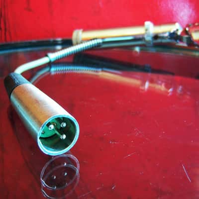 Vintage 1960's Astatic 10DA dynamic microphone Hi Z modified harp mic w F-11 adapter image 14