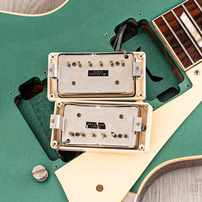 2020 Gibson Custom Shop Historic 1954 Les Paul R4 Inverness Green Dark Back w/ CustomBucker PAFs, Case, COA, Tags image 16