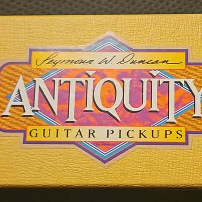 Seymour Duncan Antiquity P90 Bridge Pickup Aged Black Vintage Soapbar image 2