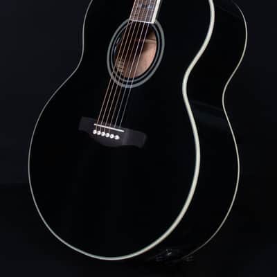 Ibanez AJ70M1 Acoustic Electric, Black High Gloss image 2