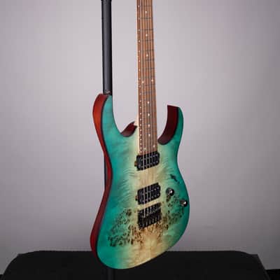 Ibanez RG421PB Electric Guitar - Caribbean Shoreline Flat with Jatoba Fingerboard image 3