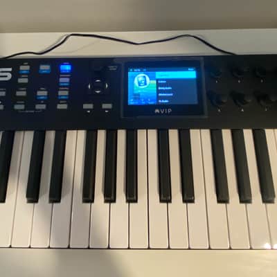 Alesis VX49 49-Key MIDI Controller Keyboard 2010s - Black image 3