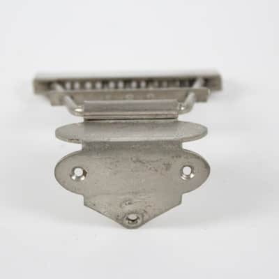 1950-1960's Vintage Hofner 12-String Trapeze Tailpiece Nickel All Original image 6