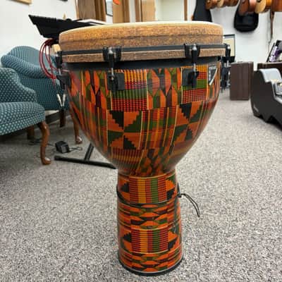 Remo 14'' Djembe, Paulo Mattioli Signature, Used image 6