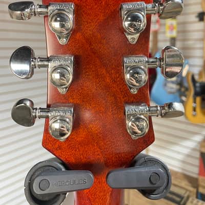 Epiphone Inspired by Gibson J-45 Standard EC Acoustic-Electric Guitar - Honeyburst w/Gig Bag & PLEK*D #390 image 10